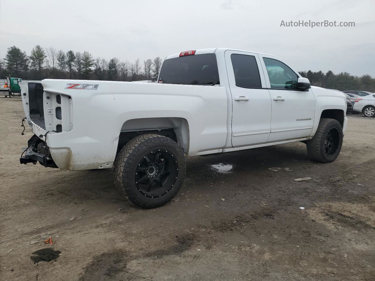 2016 Chevrolet Silverado K1500 Lt Белый vin: 1GCVKREC9GZ306045