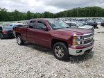 2015 Chevrolet Silverado K1500 Lt Burgundy vin: 1GCVKRECXFZ395204