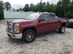 2015 Chevrolet Silverado K1500 Lt Burgundy vin: 1GCVKRECXFZ395204