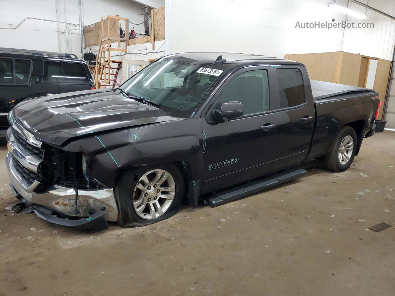 2016 Chevrolet Silverado K1500 Lt Black vin: 1GCVKRECXGZ151439