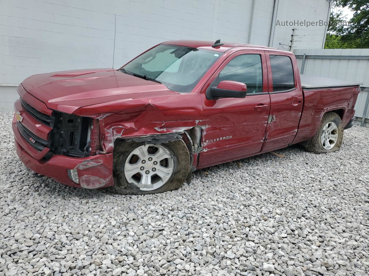 2018 Chevrolet Silverado K1500 Lt Red vin: 1GCVKRECXJZ248468