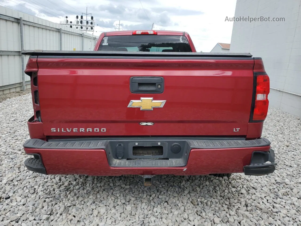 2018 Chevrolet Silverado K1500 Lt Red vin: 1GCVKRECXJZ248468