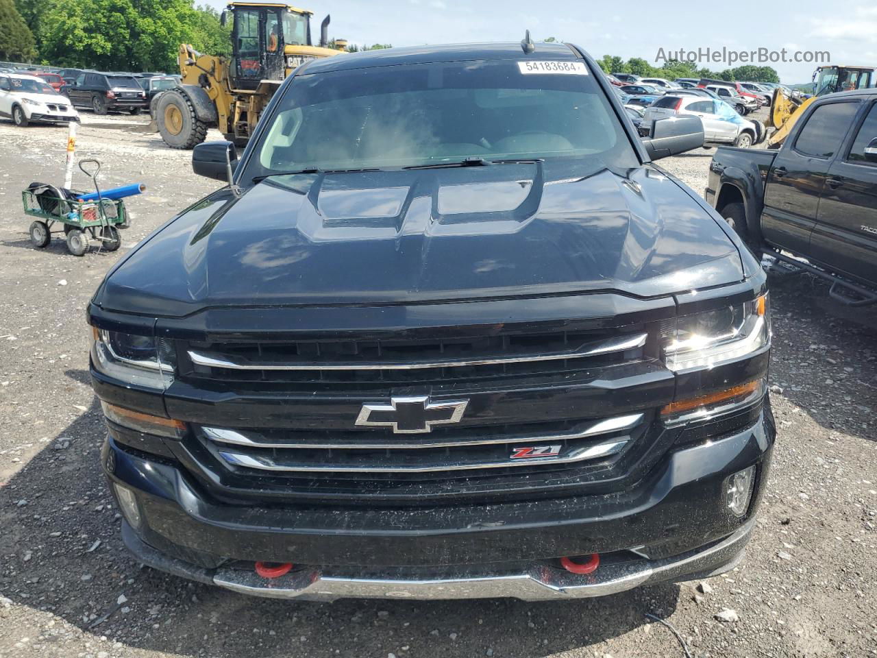 2018 Chevrolet Silverado K1500 Lt Black vin: 1GCVKREH0JZ379341