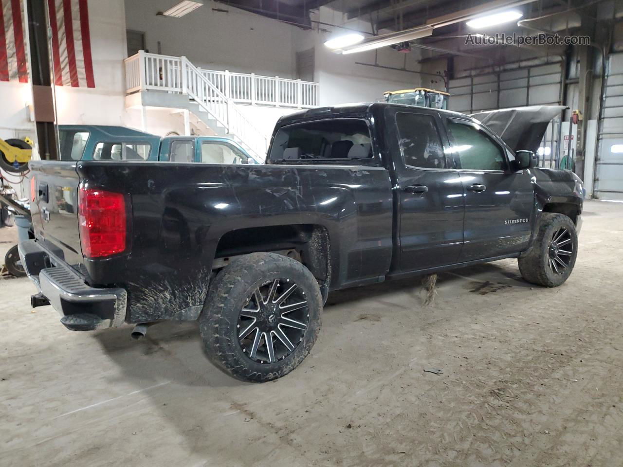 2016 Chevrolet Silverado K1500 Lt Black vin: 1GCVKREH1GZ105512