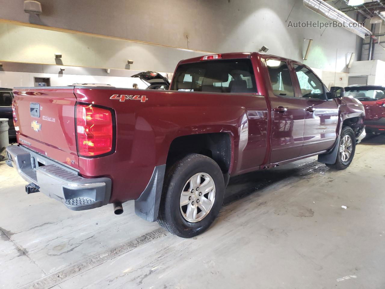 2015 Chevrolet Silverado K1500 Lt Burgundy vin: 1GCVKREH2FZ151204