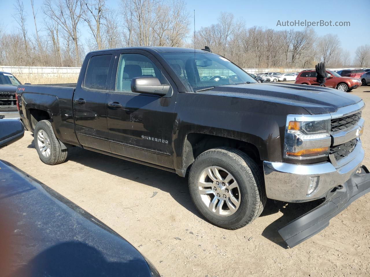 2018 Chevrolet Silverado K1500 Lt Black vin: 1GCVKREH2JZ178850