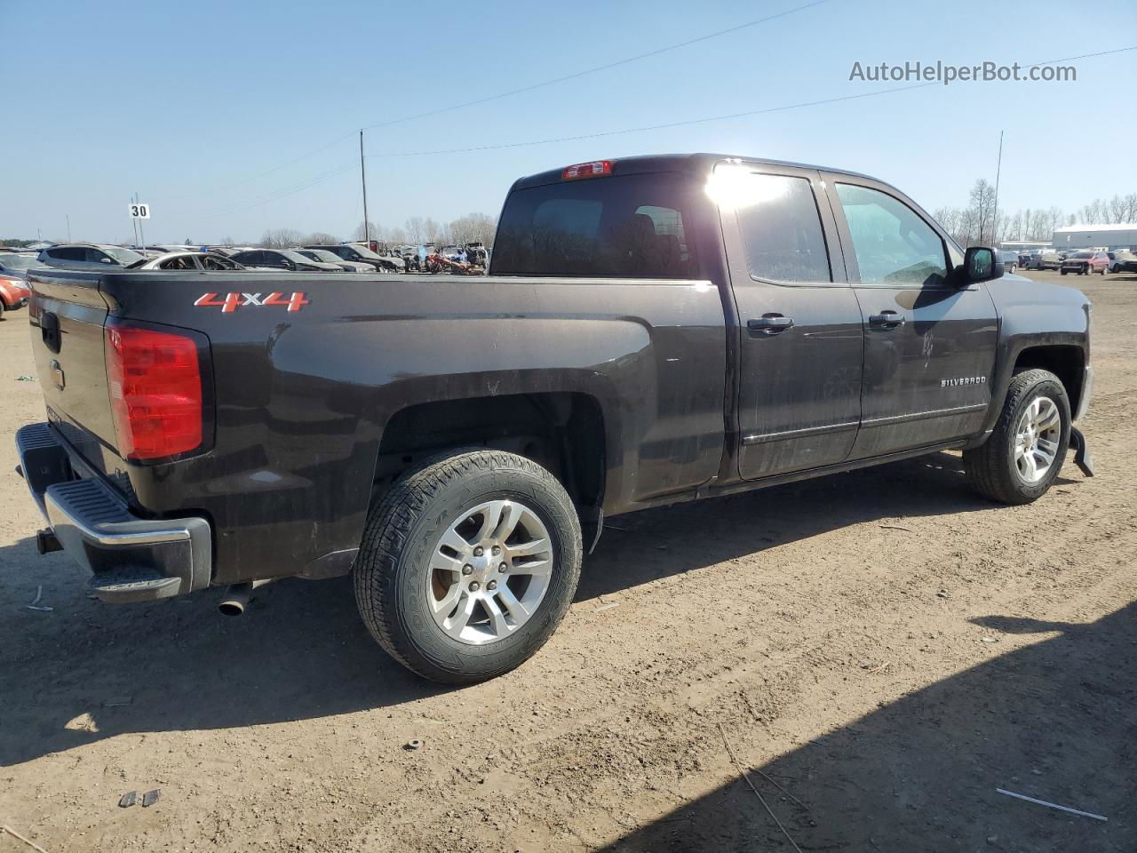 2018 Chevrolet Silverado K1500 Lt Black vin: 1GCVKREH2JZ178850