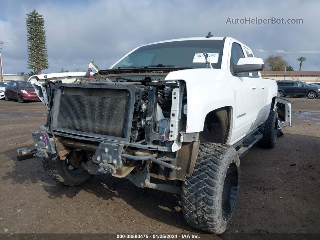 2018 Chevrolet Silverado 1500 1lt White vin: 1GCVKREH2JZ367224