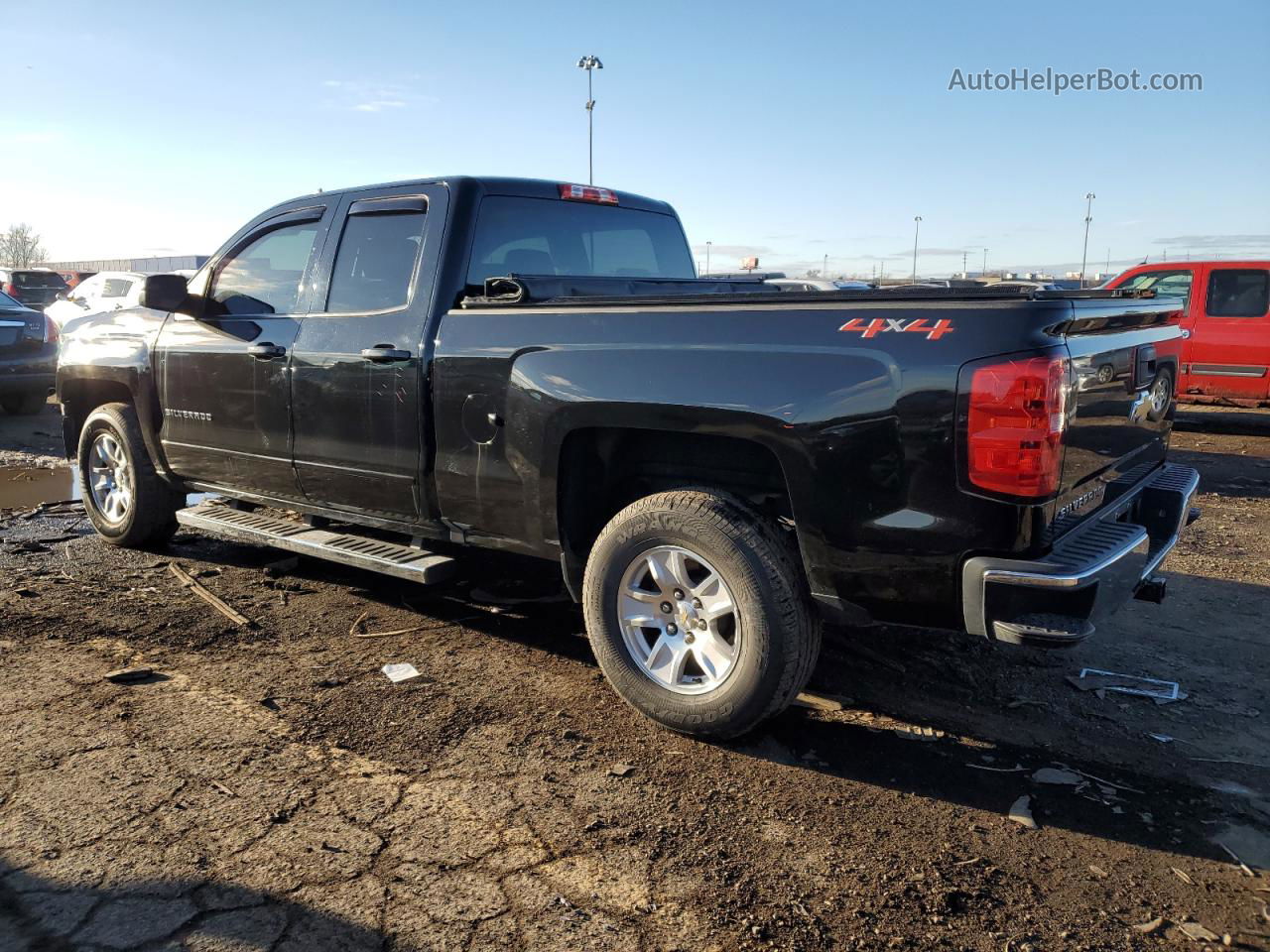 2018 Chevrolet Silverado K1500 Lt Черный vin: 1GCVKREH3JZ107379