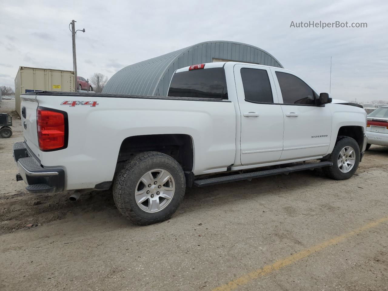 2016 Chevrolet Silverado K1500 Lt White vin: 1GCVKREH4GZ423396