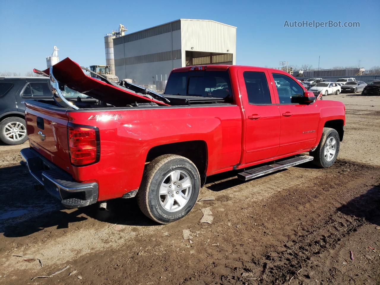 2018 Chevrolet Silverado K1500 Lt Red vin: 1GCVKREH5JZ271930