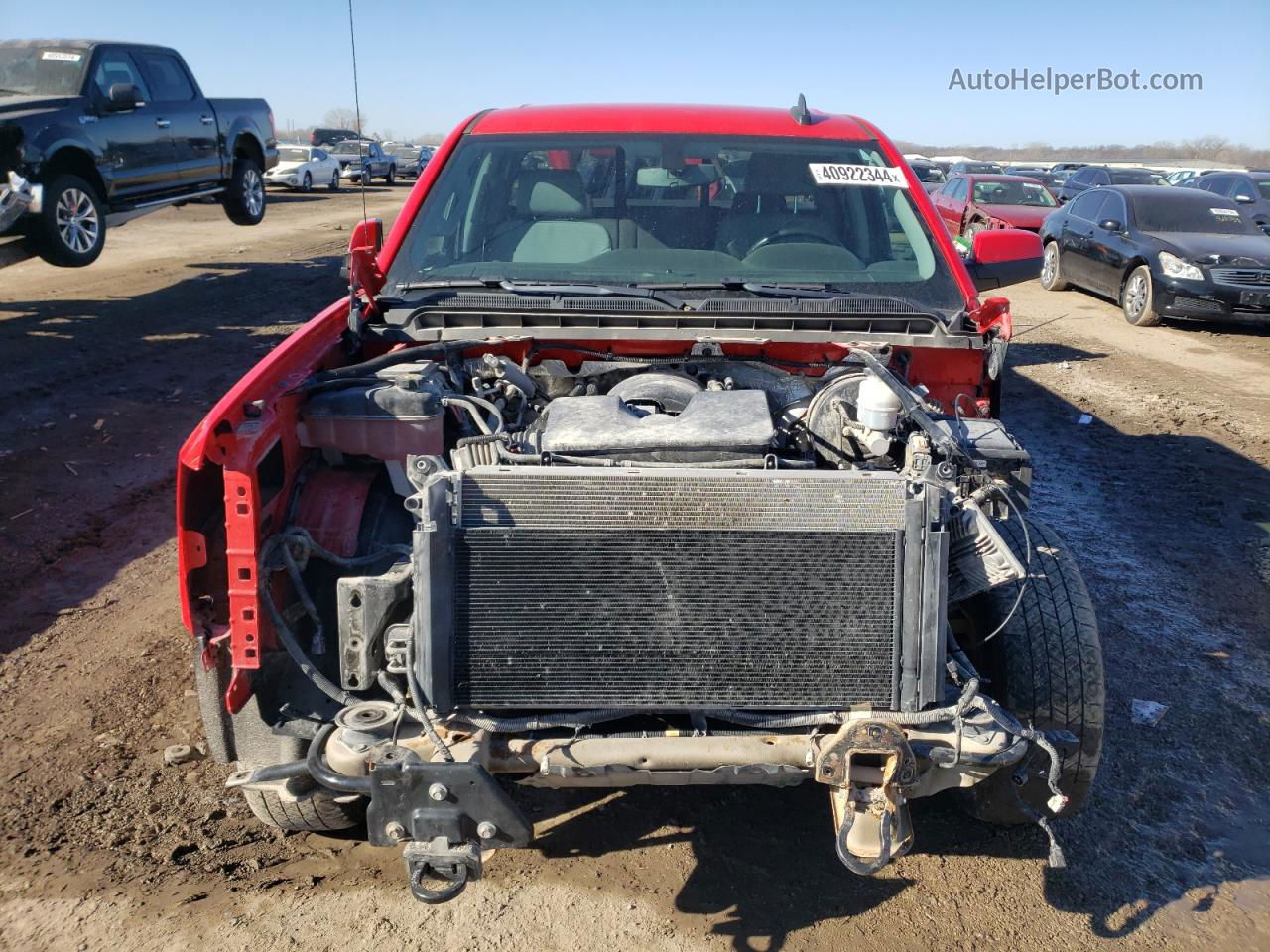 2018 Chevrolet Silverado K1500 Lt Red vin: 1GCVKREH5JZ271930