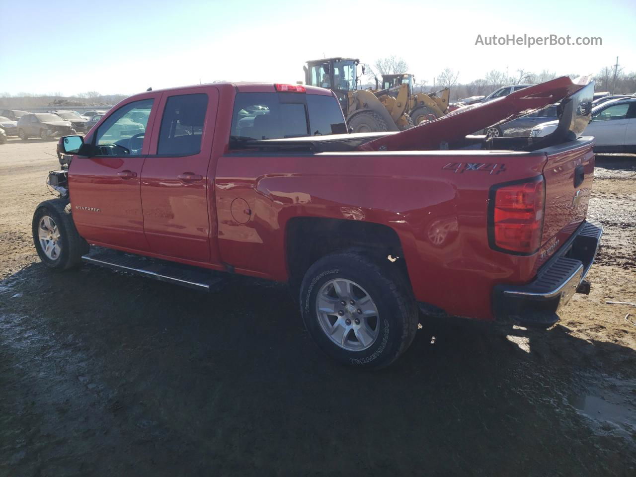 2018 Chevrolet Silverado K1500 Lt Red vin: 1GCVKREH5JZ271930