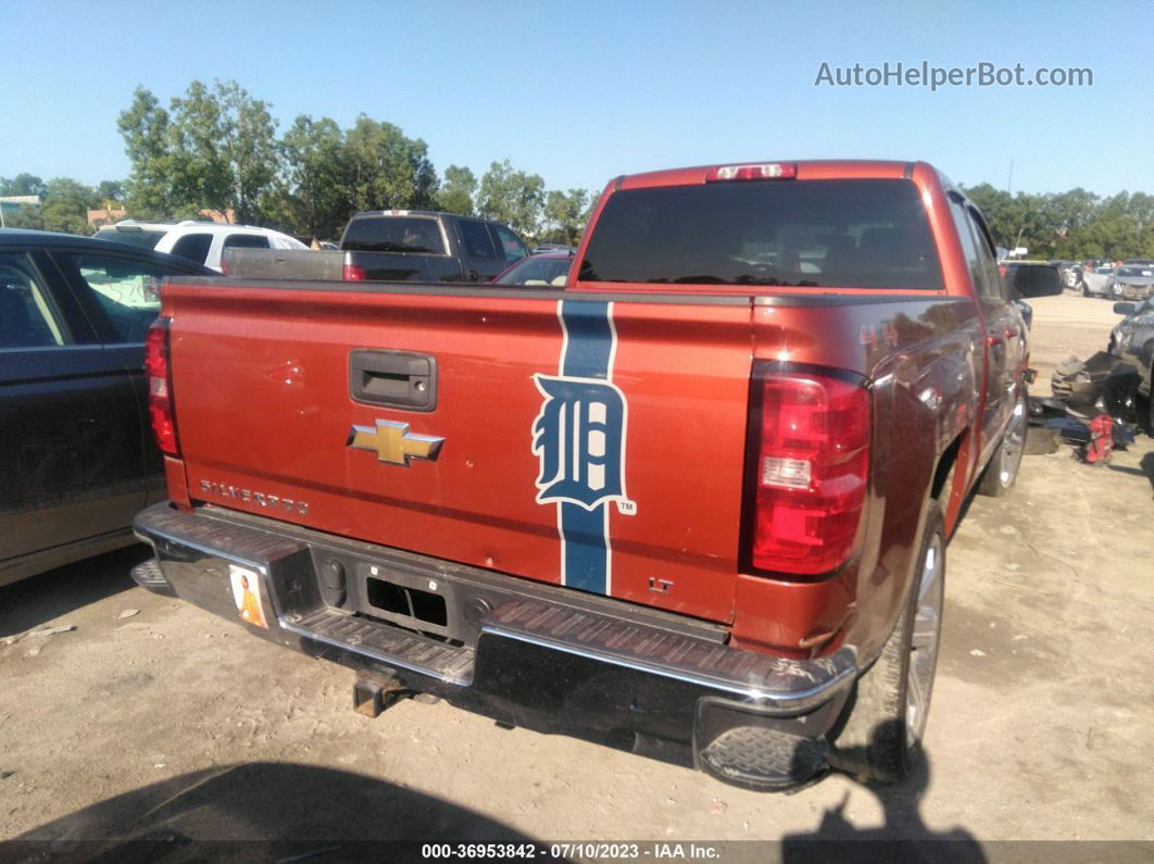 2015 Chevrolet Silverado 1500 Lt Оранжевый vin: 1GCVKREH6FZ188434