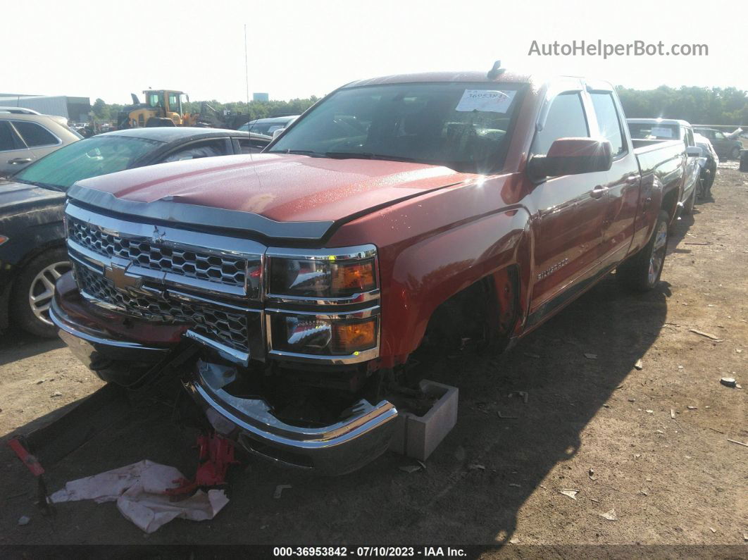 2015 Chevrolet Silverado 1500 Lt Orange vin: 1GCVKREH6FZ188434