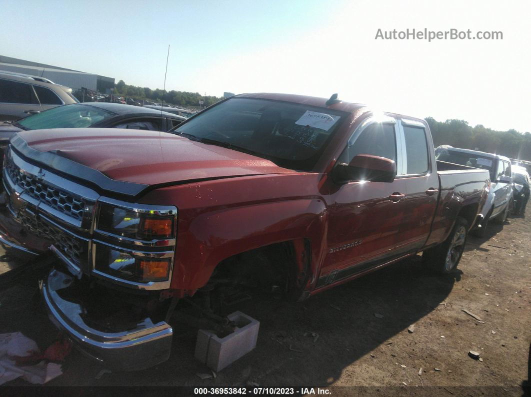 2015 Chevrolet Silverado 1500 Lt Orange vin: 1GCVKREH6FZ188434