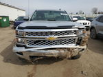 2015 Chevrolet Silverado K1500 Lt Silver vin: 1GCVKREH6FZ209735