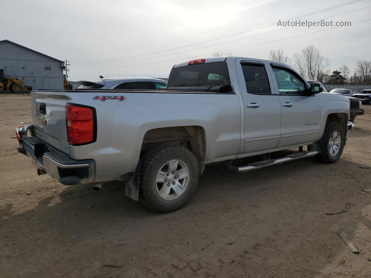 2015 Chevrolet Silverado K1500 Lt Silver vin: 1GCVKREH6FZ209735