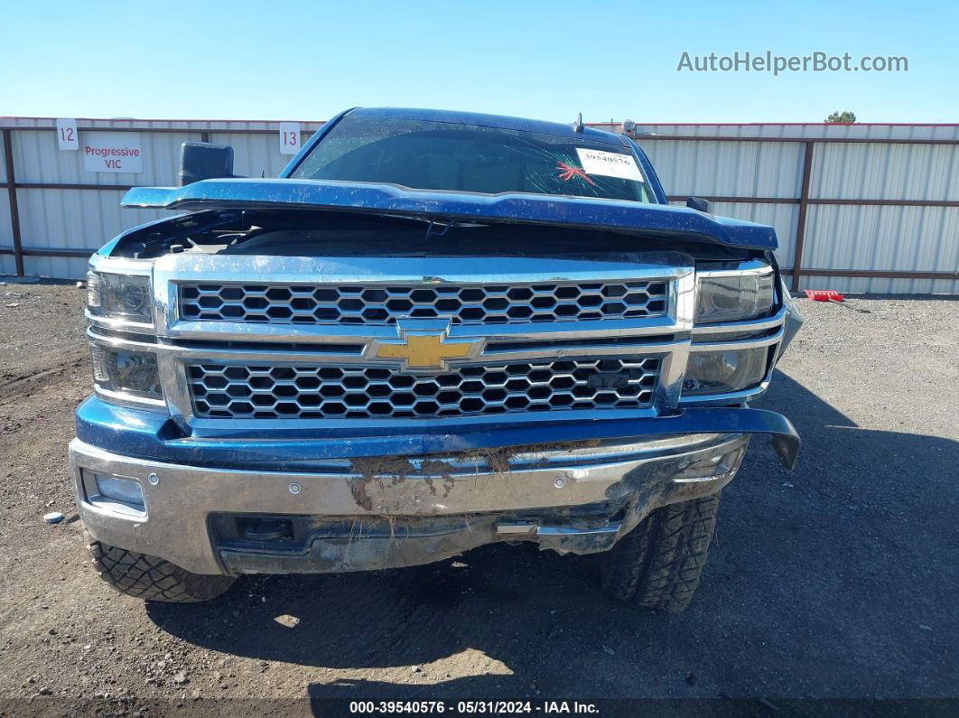 2015 Chevrolet Silverado 1500 1lz Blue vin: 1GCVKSEC2FZ203023