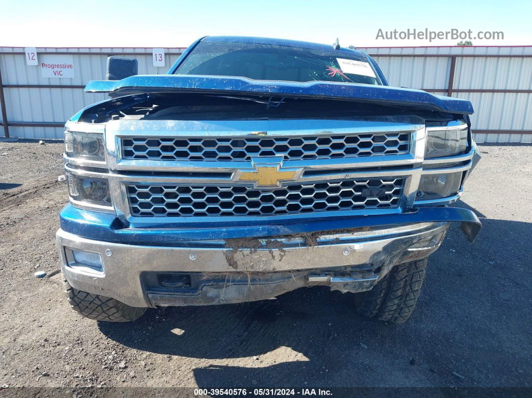 2015 Chevrolet Silverado 1500 1lz Blue vin: 1GCVKSEC2FZ203023