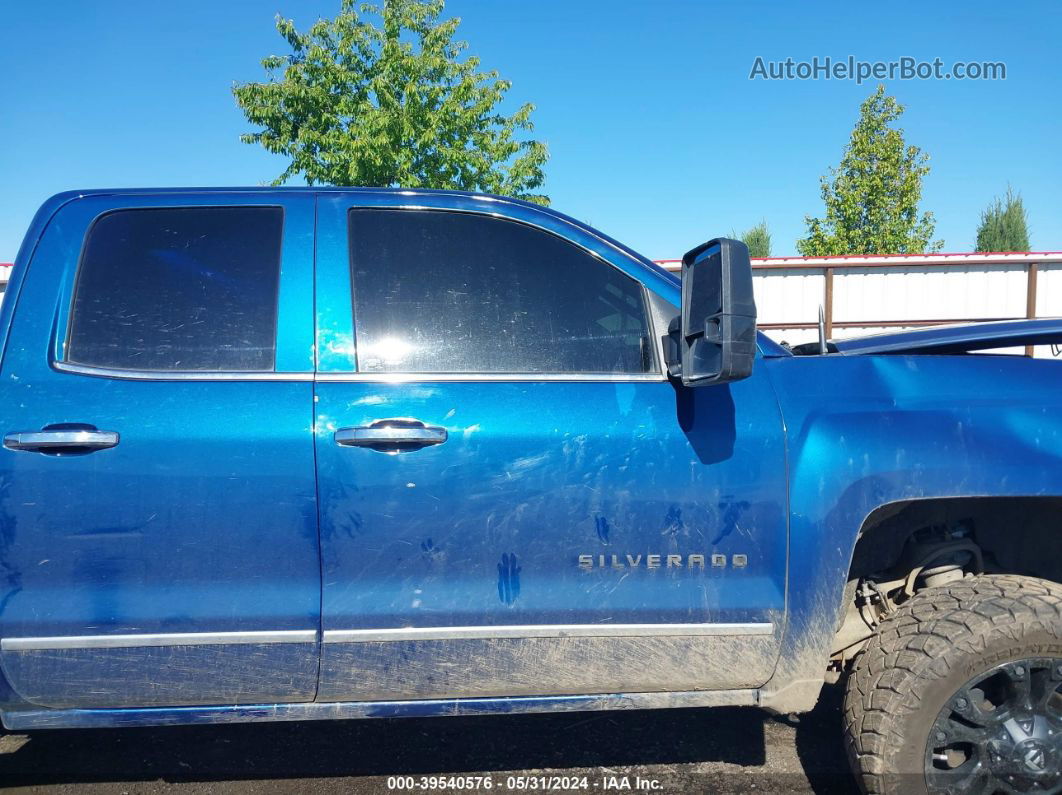 2015 Chevrolet Silverado 1500 1lz Blue vin: 1GCVKSEC2FZ203023