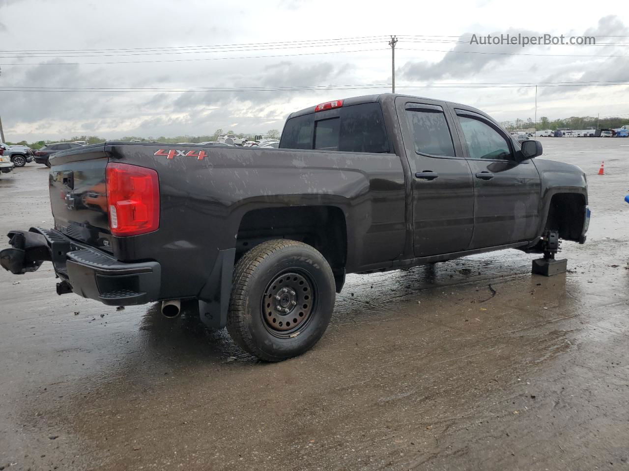 2018 Chevrolet Silverado K1500 Ltz Brown vin: 1GCVKSEC2JZ230635