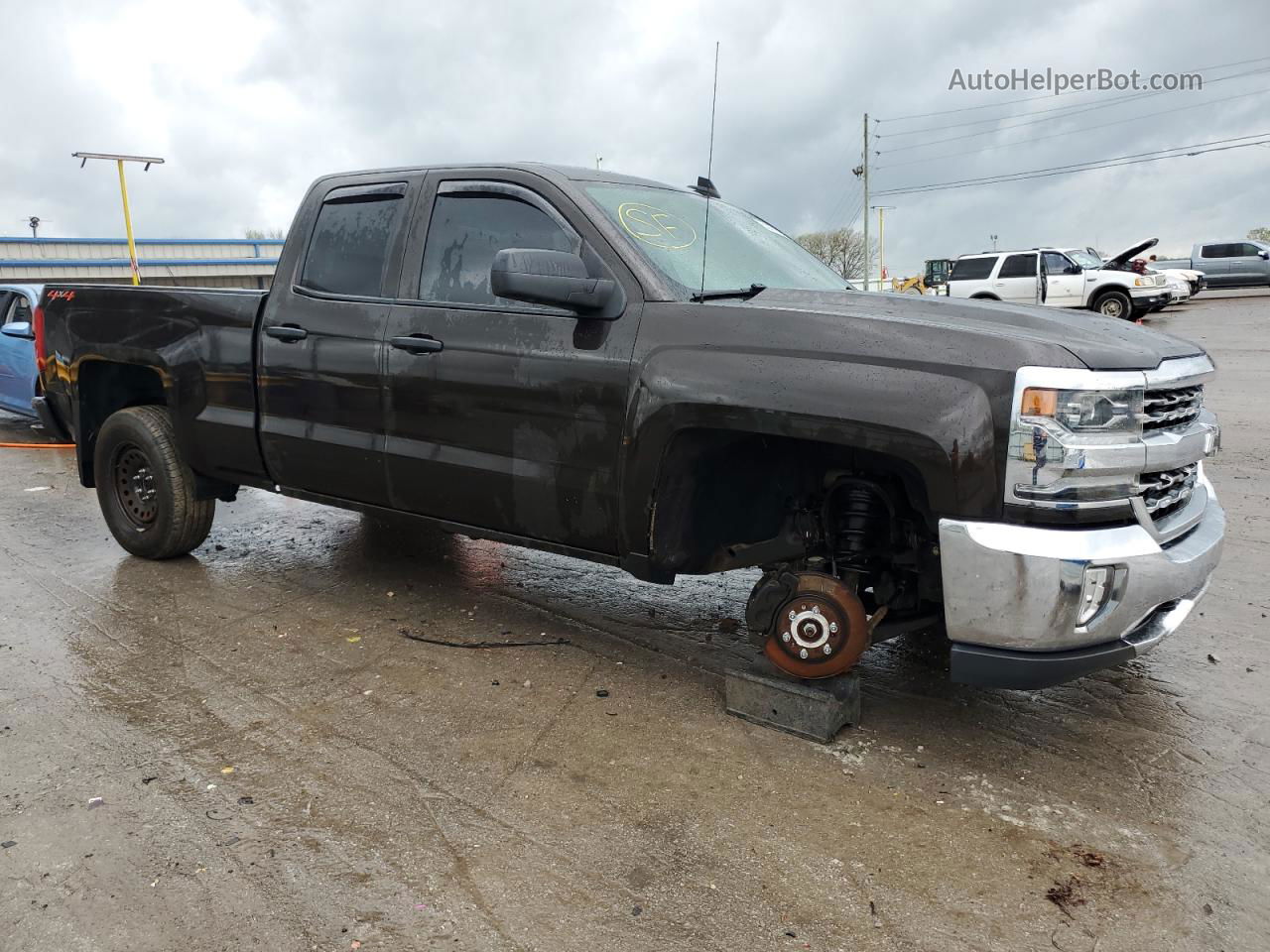 2018 Chevrolet Silverado K1500 Ltz Коричневый vin: 1GCVKSEC2JZ230635