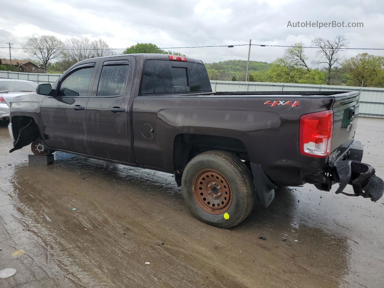 2018 Chevrolet Silverado K1500 Ltz Коричневый vin: 1GCVKSEC2JZ230635