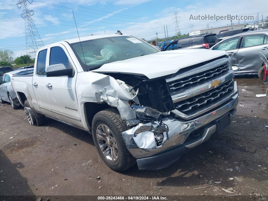 2018 Chevrolet Silverado 1500 1lz White vin: 1GCVKSECXJZ320471