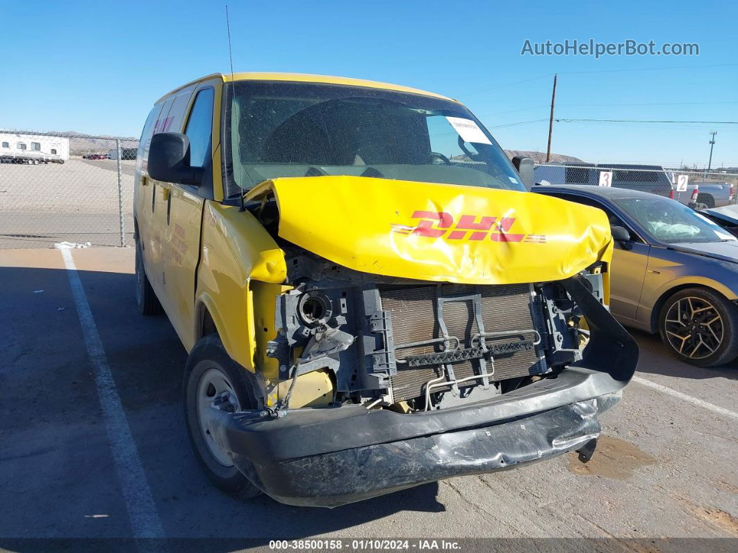 2017 Chevrolet Express 2500 Work Van Yellow vin: 1GCWGAFF1H1246570