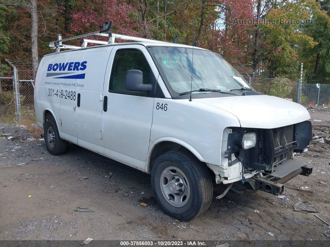 2017 Chevrolet Express 2500 Work Van White vin: 1GCWGAFF3H1340658