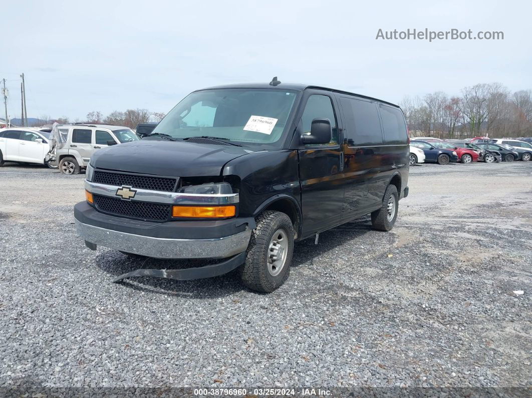 2017 Chevrolet Express 2500 Work Van Black vin: 1GCWGAFF5H1143684