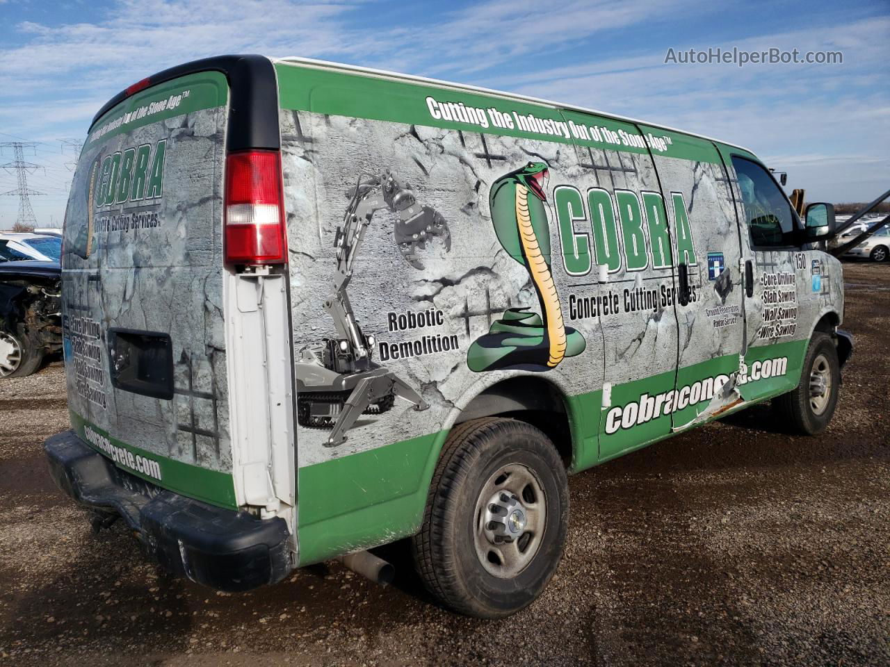 2017 Chevrolet Express G2500  Two Tone vin: 1GCWGAFF8H1126880