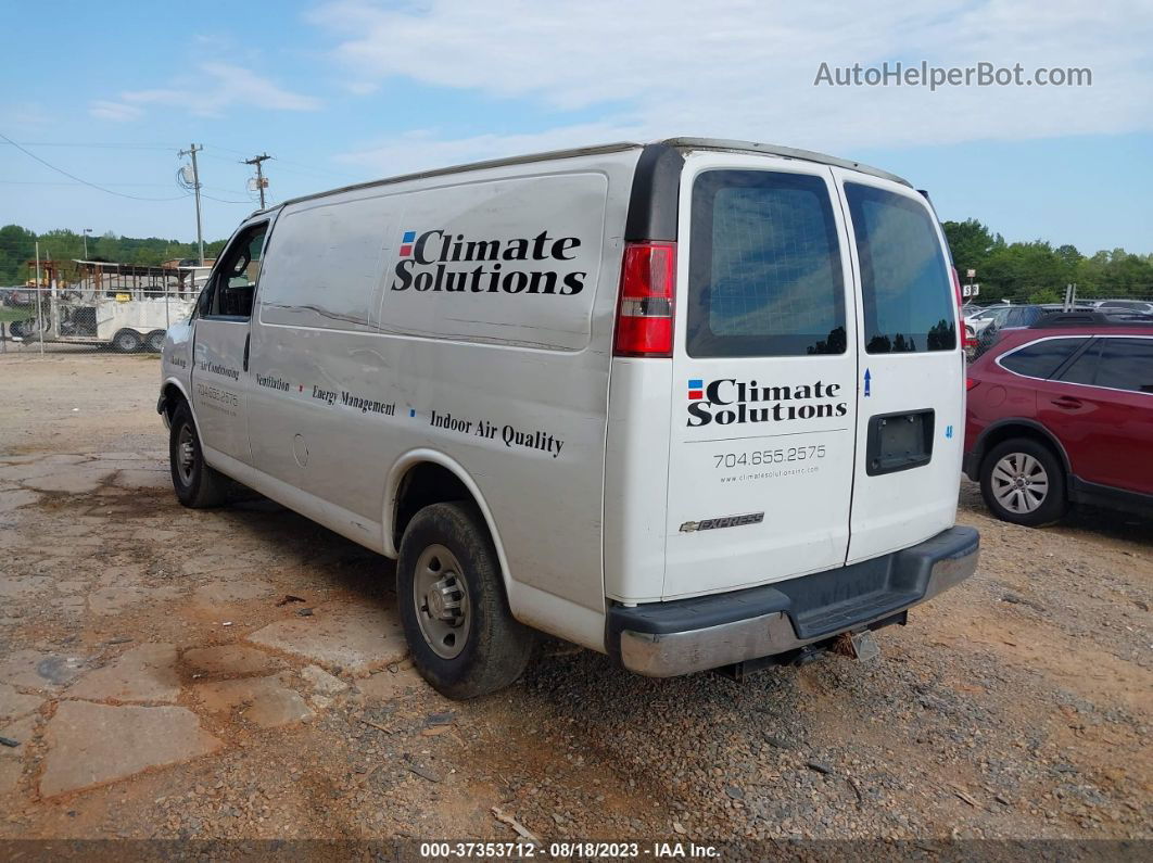 2017 Chevrolet Express Cargo Van   White vin: 1GCZGGFG5H1348544