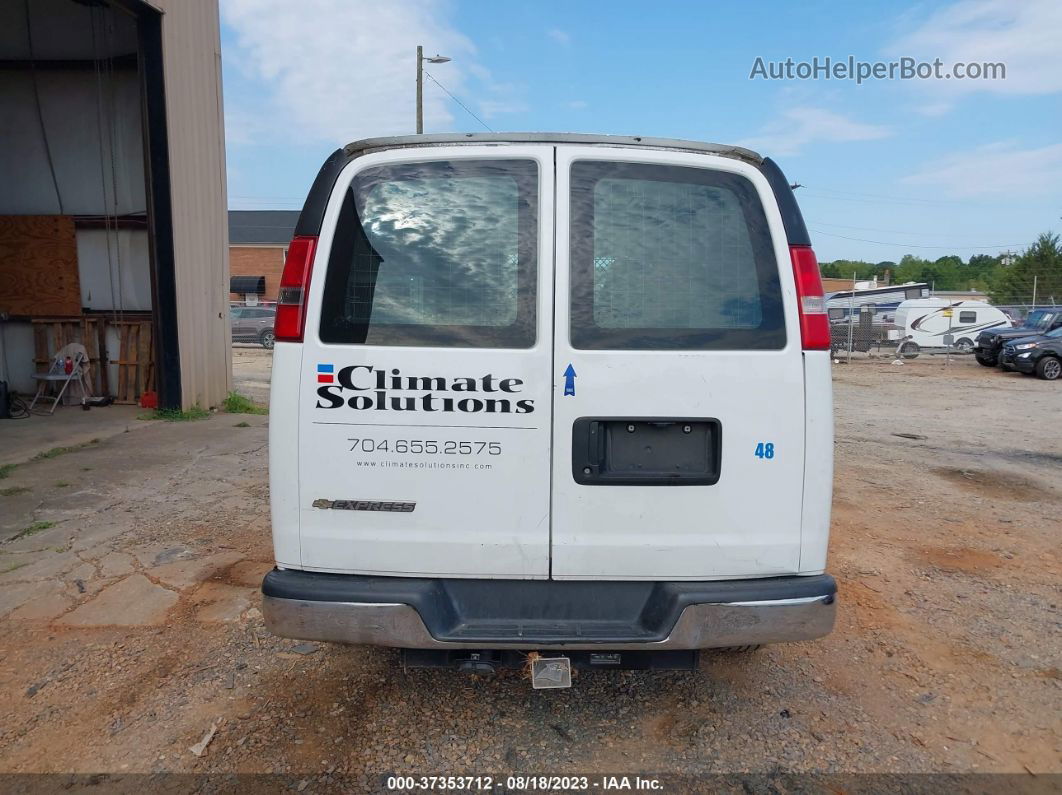 2017 Chevrolet Express Cargo Van   White vin: 1GCZGGFG5H1348544