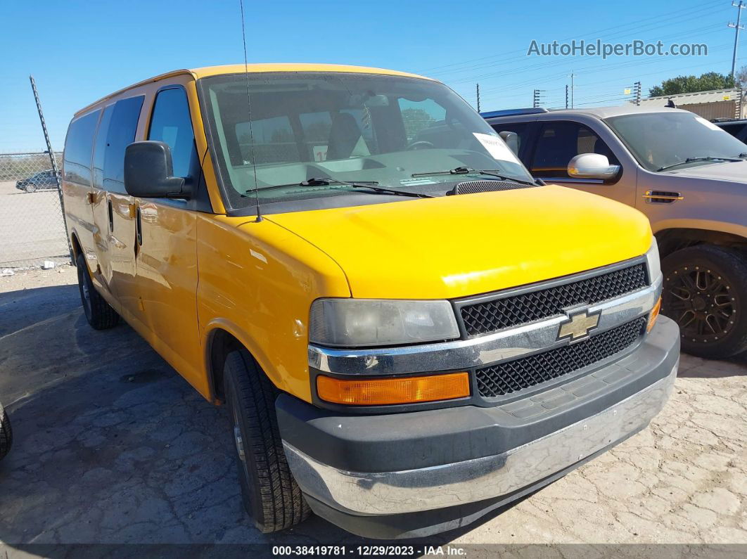 2017 Chevrolet Express 3500 Work Van Yellow vin: 1GCZGHFF0H1172886