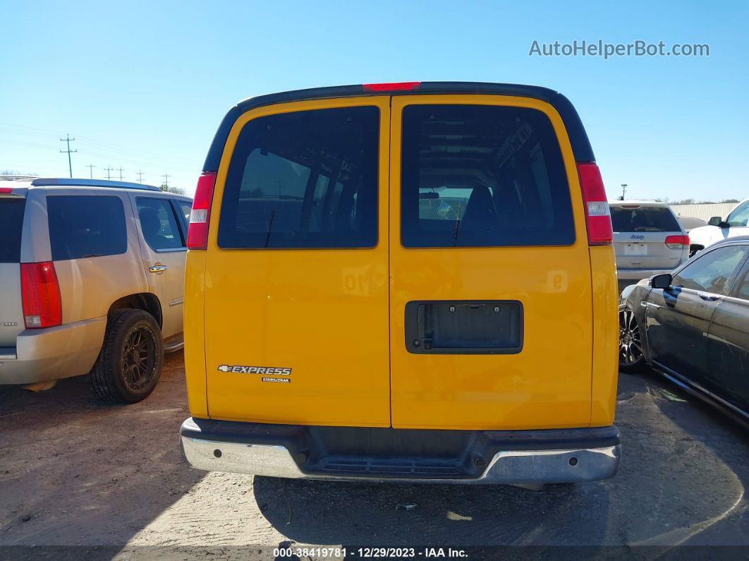 2017 Chevrolet Express 3500 Work Van Yellow vin: 1GCZGHFF0H1172886