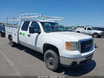 2007 Gmc Sierra 2500hd Sle1 White vin: 1GDHC236X7F528945