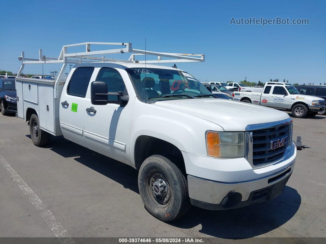 2007 Gmc Sierra 2500hd Sle1 White vin: 1GDHC236X7F528945