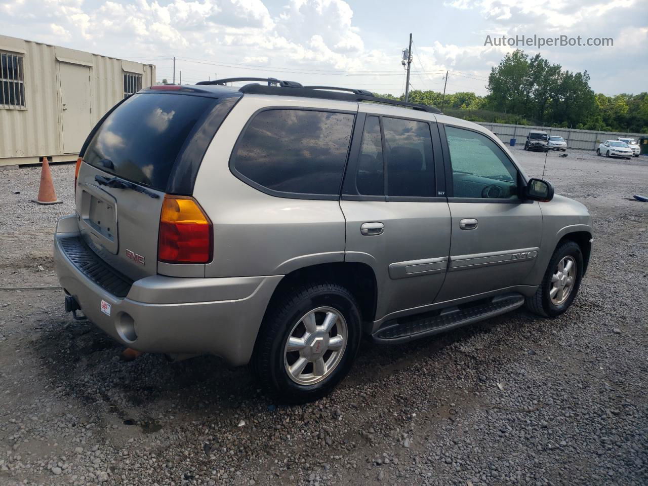 2003 Gmc Envoy  Silver vin: 1GKDS13S032159483