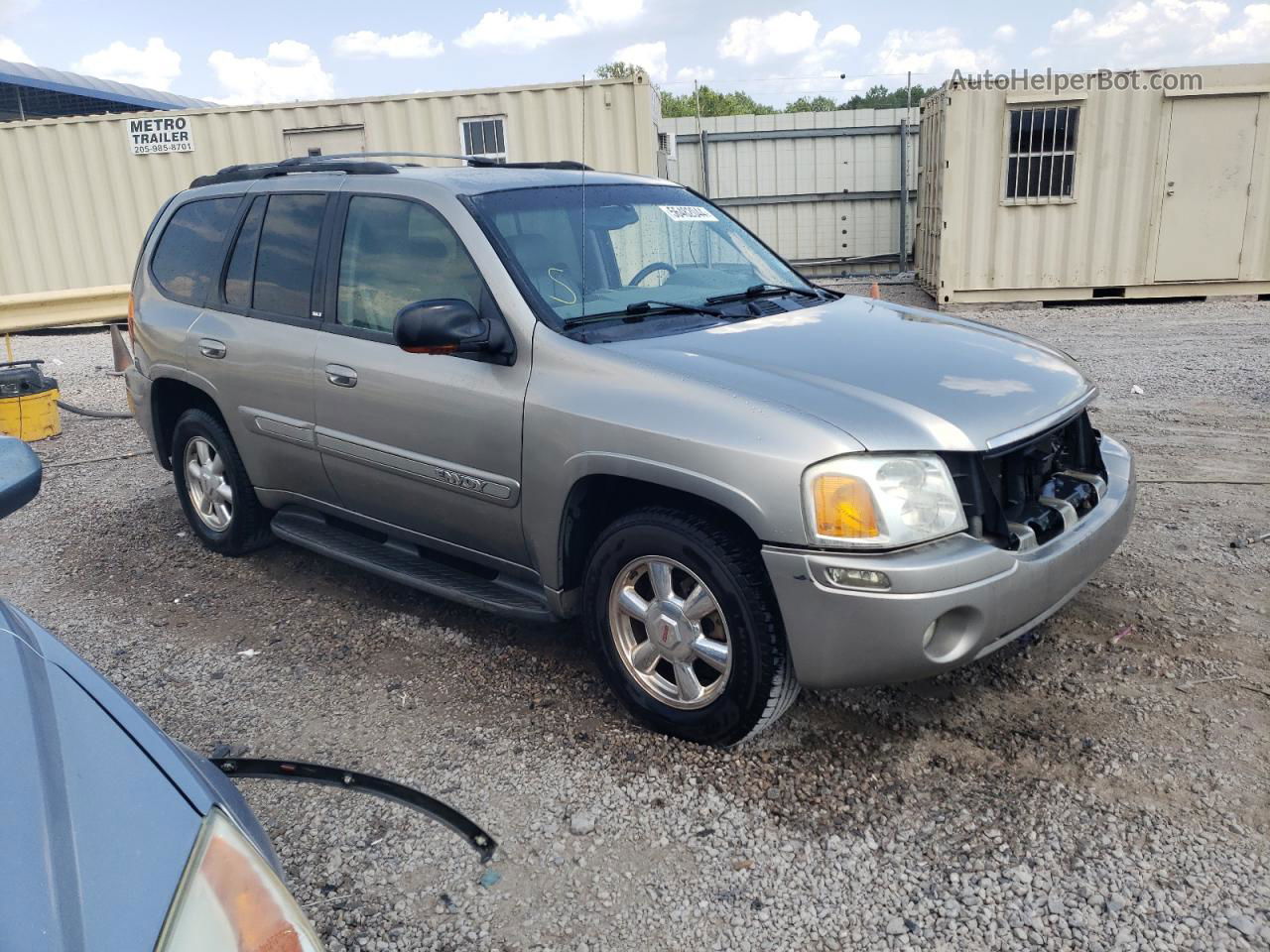 2003 Gmc Envoy  Silver vin: 1GKDS13S032159483