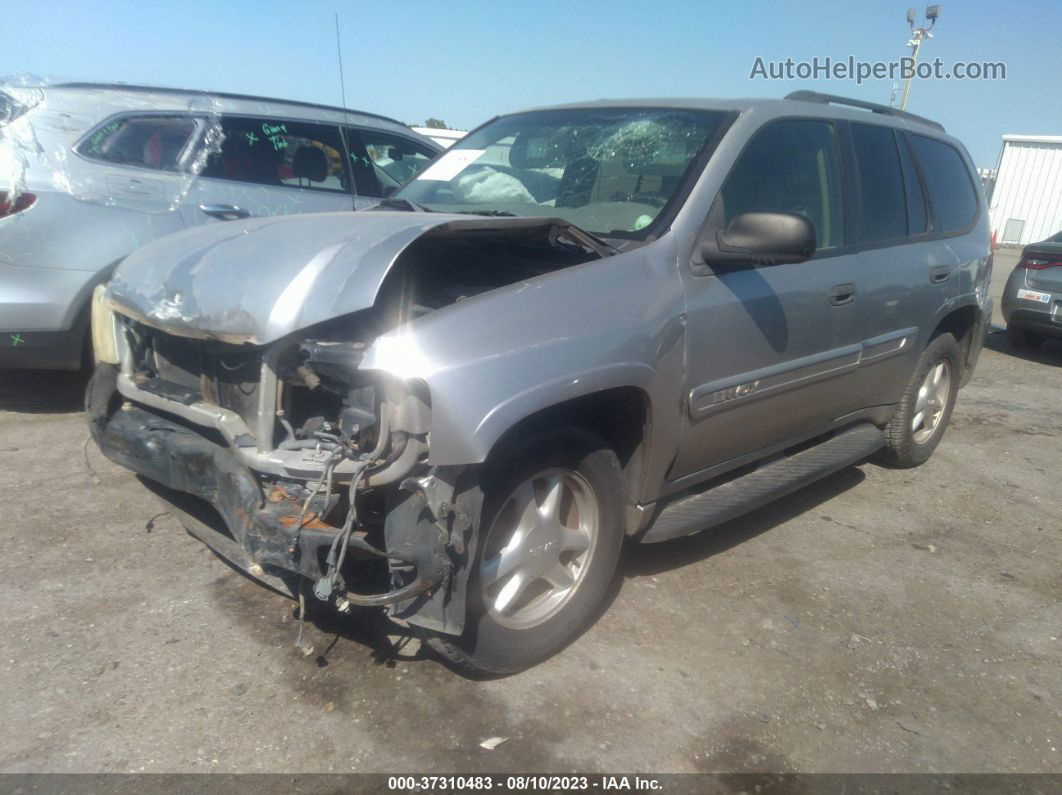 2004 Gmc Envoy Sle Silver vin: 1GKDS13S042129756