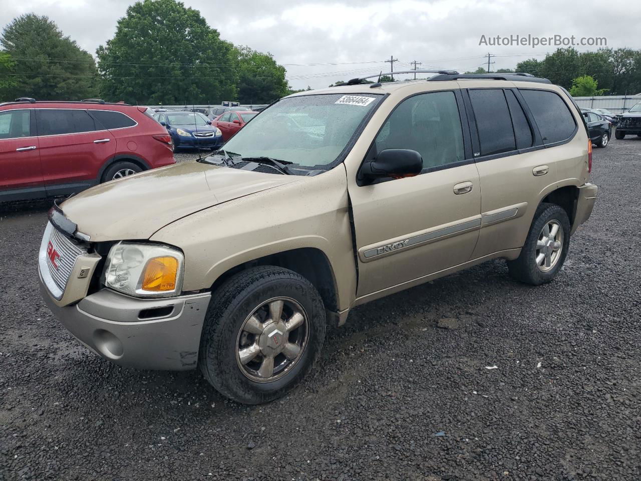 2004 Gmc Envoy  Золотой vin: 1GKDS13S042214435