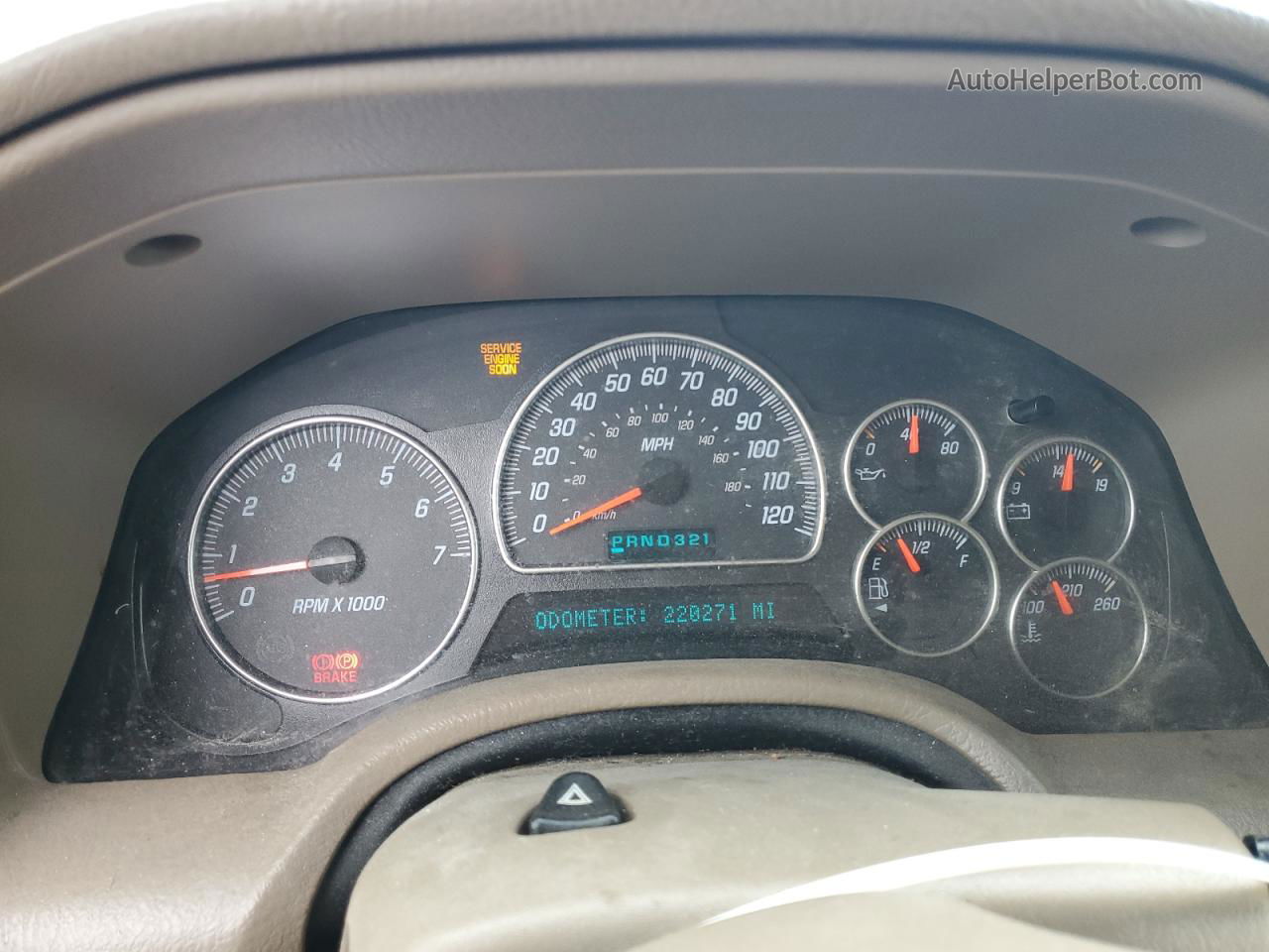 2004 Gmc Envoy  Золотой vin: 1GKDS13S042214435