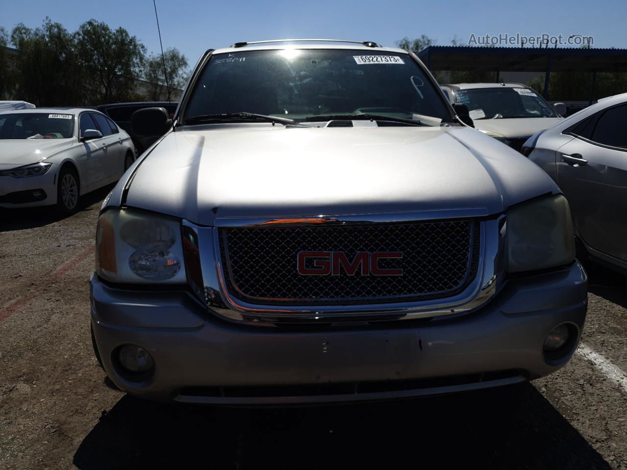 2004 Gmc Envoy  Silver vin: 1GKDS13S042326166