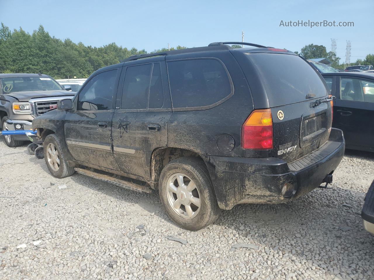 2004 Gmc Envoy  Черный vin: 1GKDS13S042381202