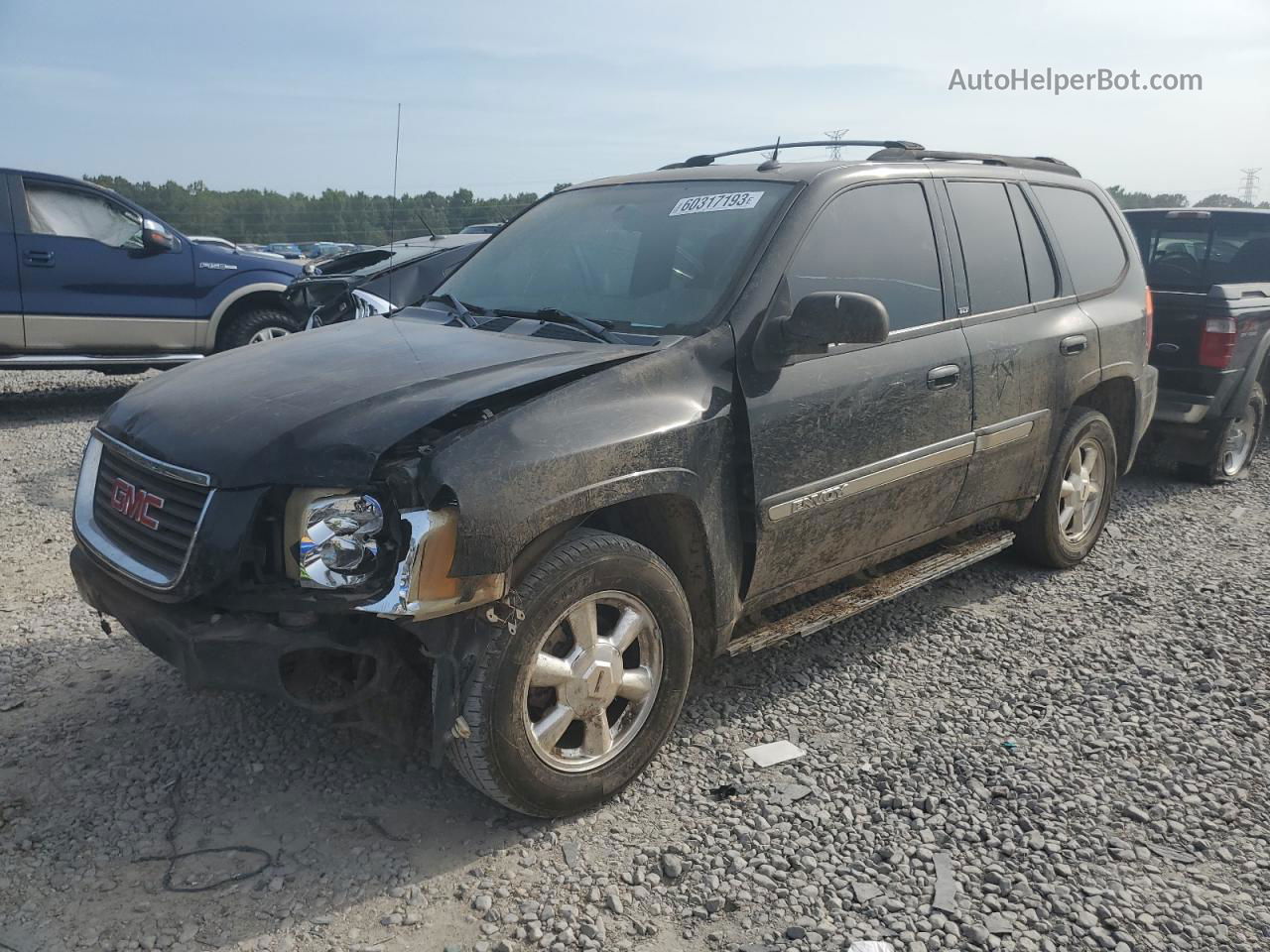 2004 Gmc Envoy  Черный vin: 1GKDS13S042381202