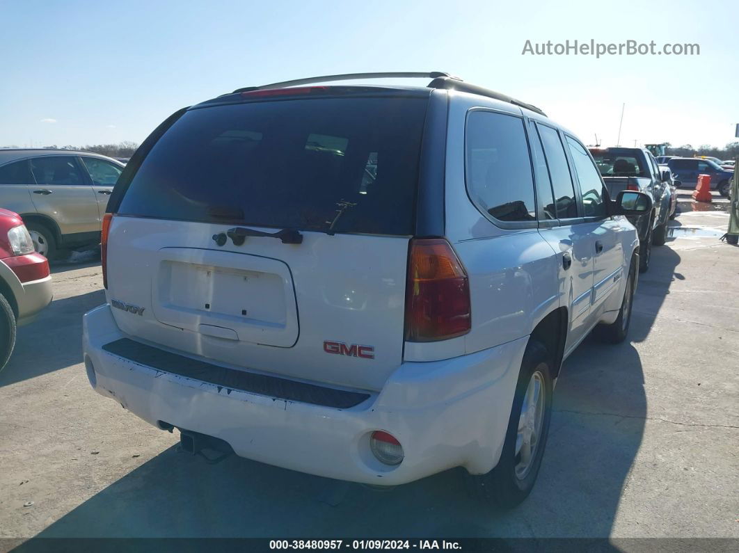 2005 Gmc Envoy Sle White vin: 1GKDS13S052184449