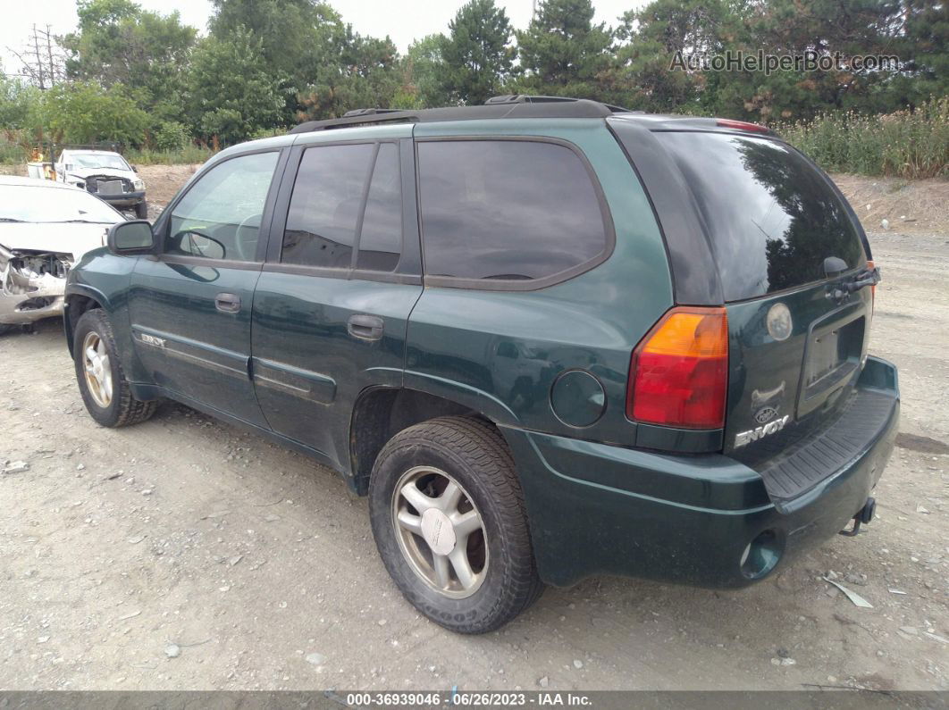 2005 Gmc Envoy Sle Зеленый vin: 1GKDS13S052188713