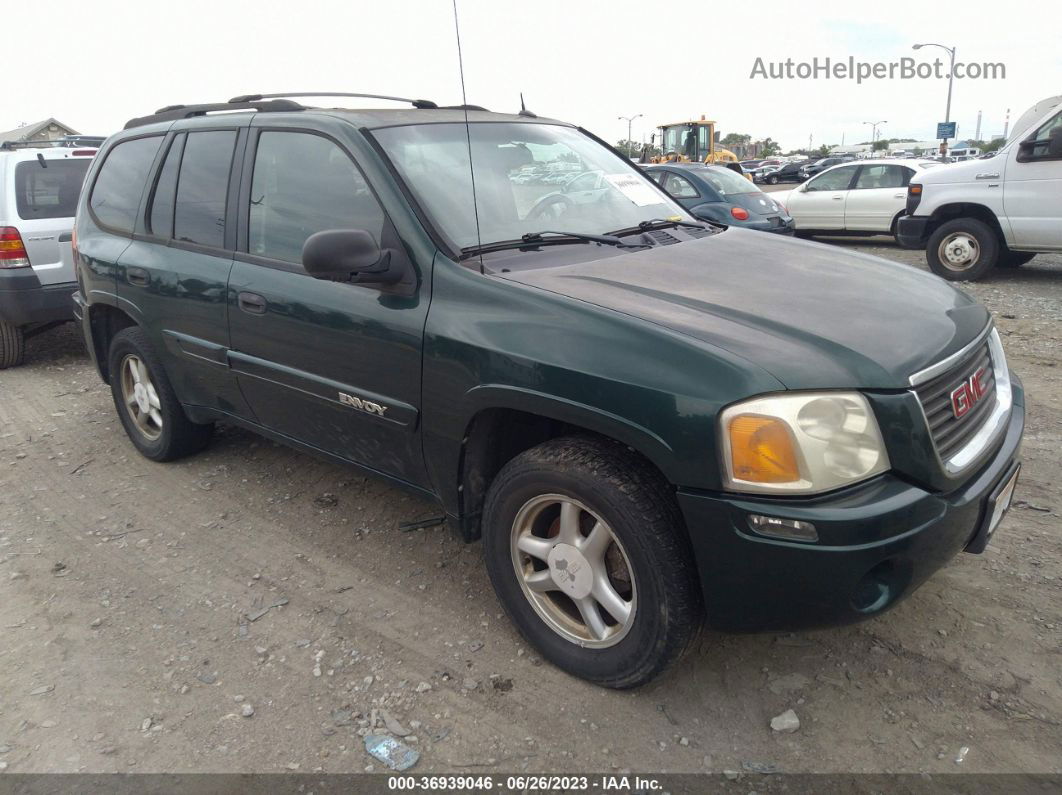 2005 Gmc Envoy Sle Зеленый vin: 1GKDS13S052188713